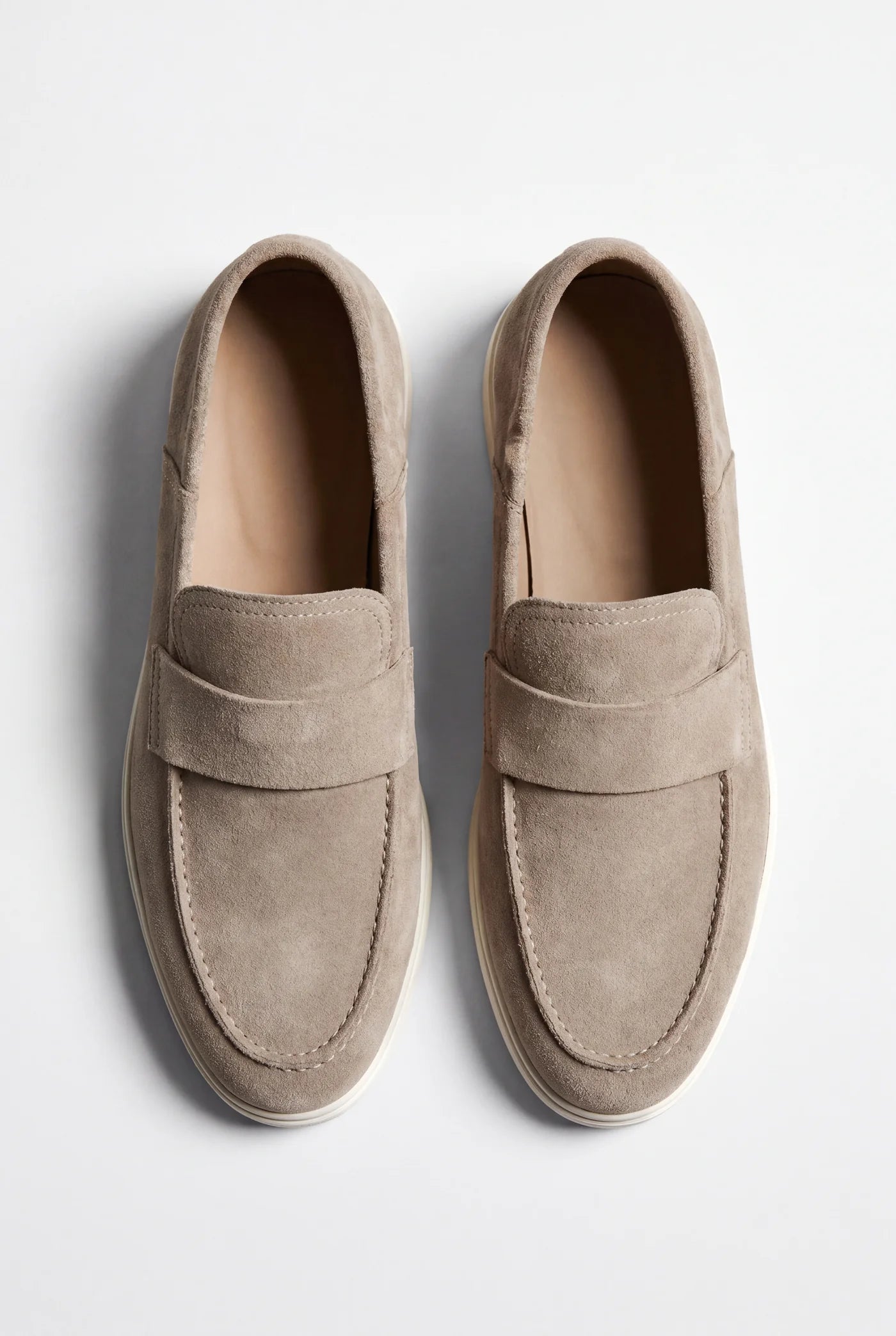 Suede Leather Loafers
