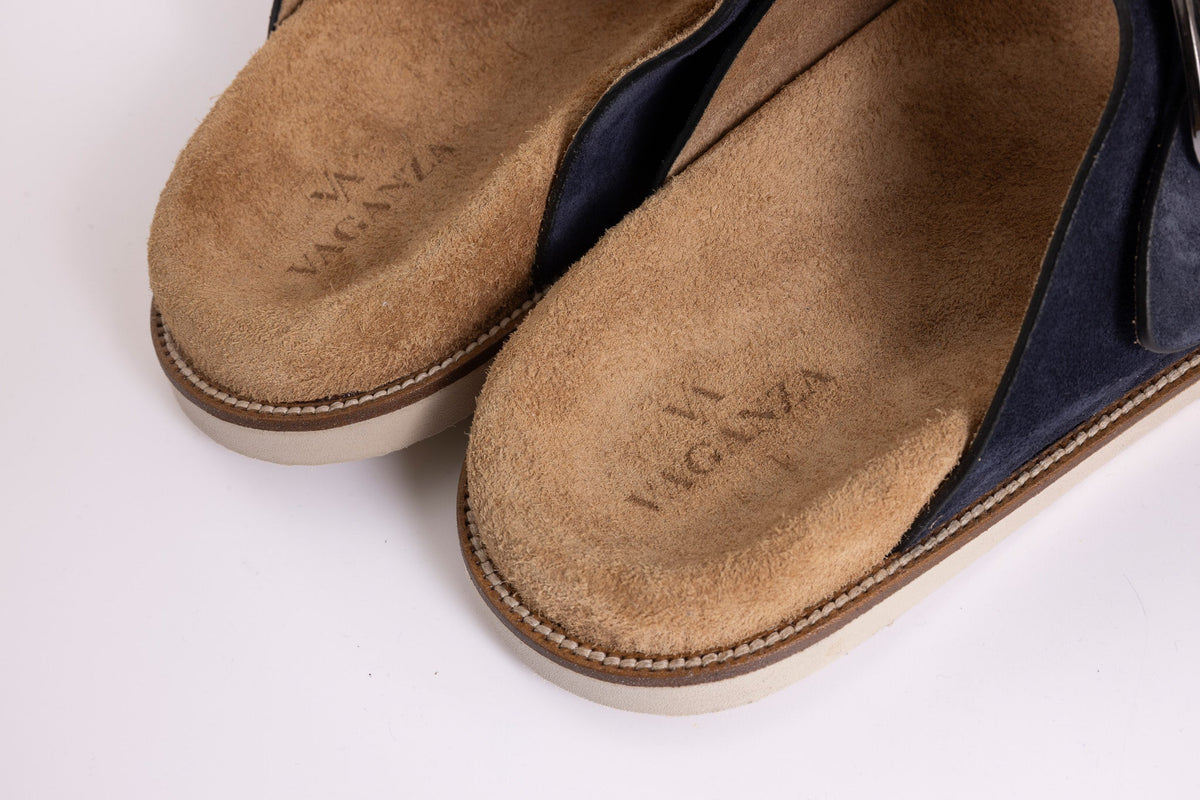 DOUBLE BUCKLE CASUAL SANDALS