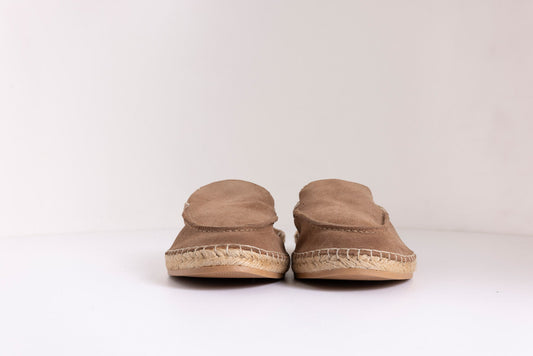 ESPADRILLE SOLE CLOSED SLIDES