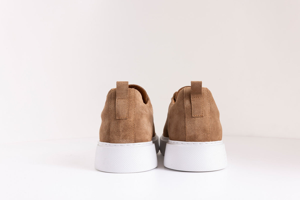 THE STITCH SUEDE SNEAKER