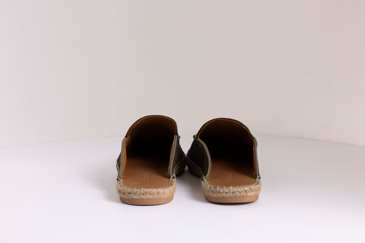 ESPADRILLE SOLE CASUAL SLIDES