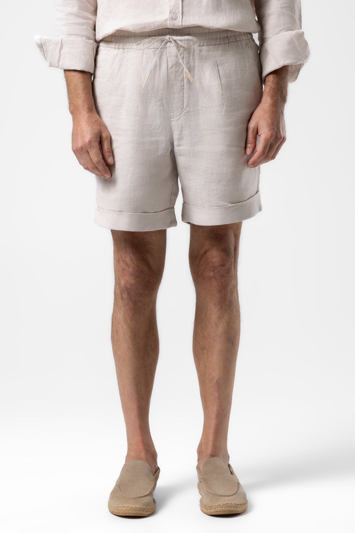 LINEN SHORTS