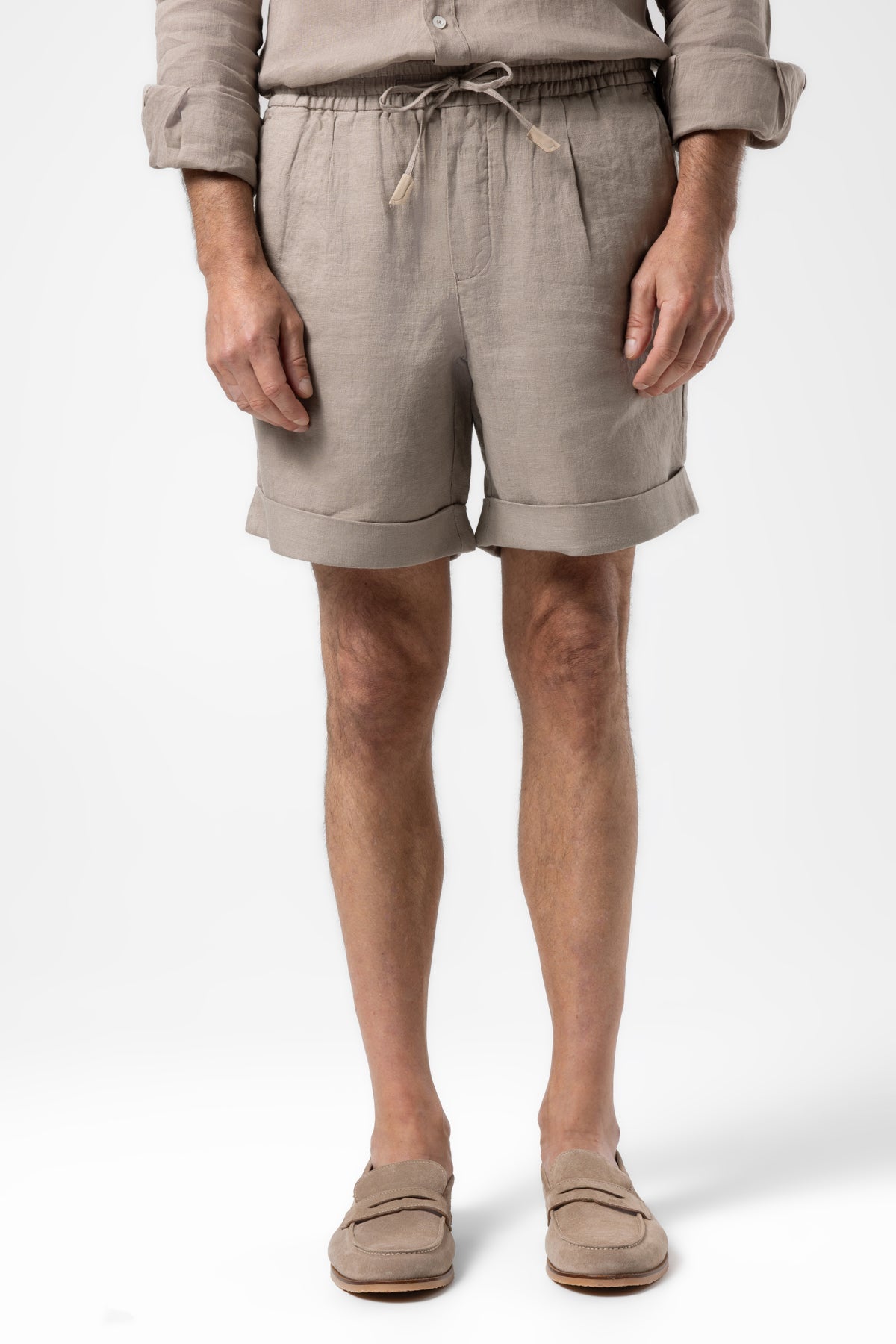 LINEN SHORTS