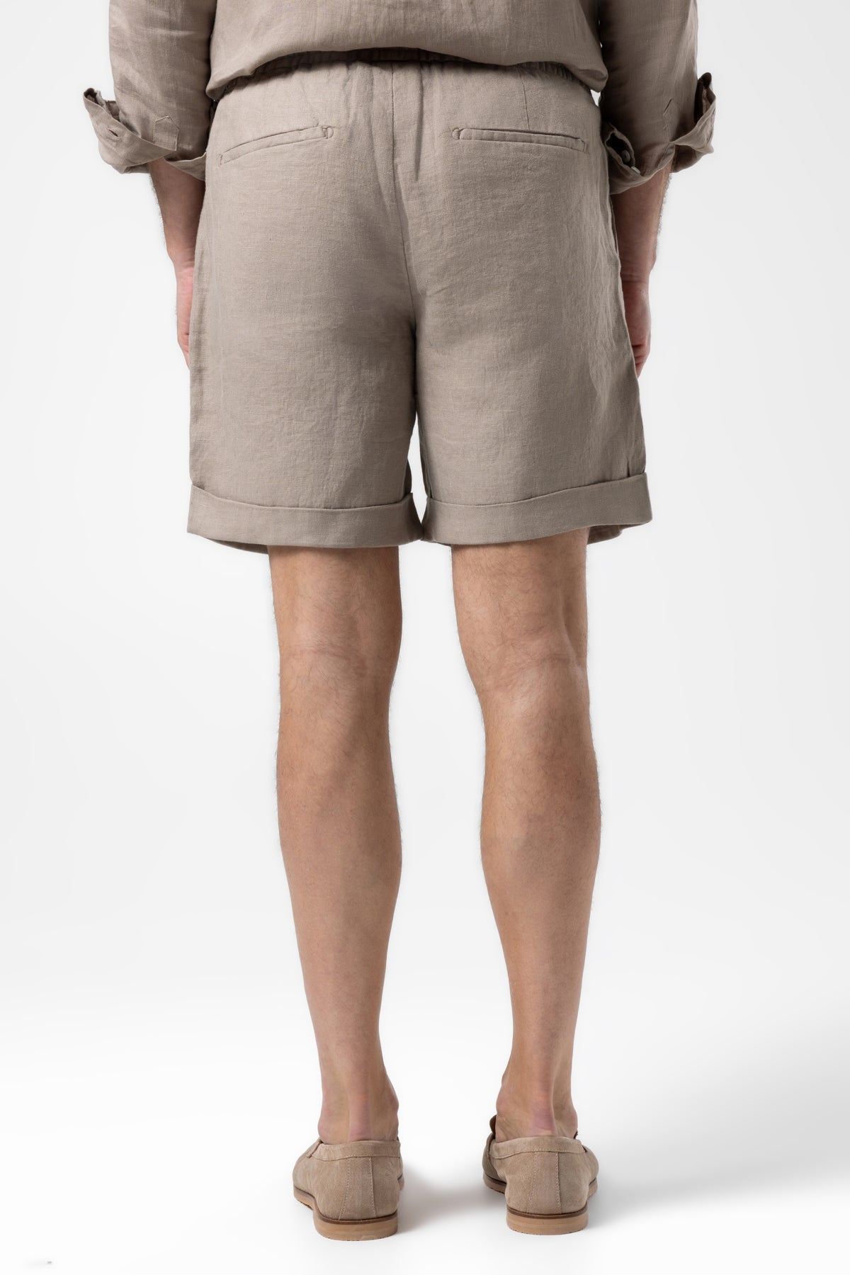 LINEN SHORTS