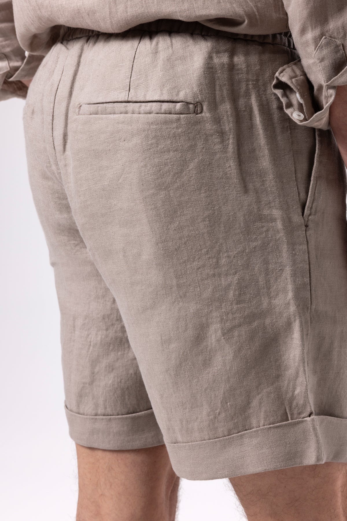 LINEN SHORTS