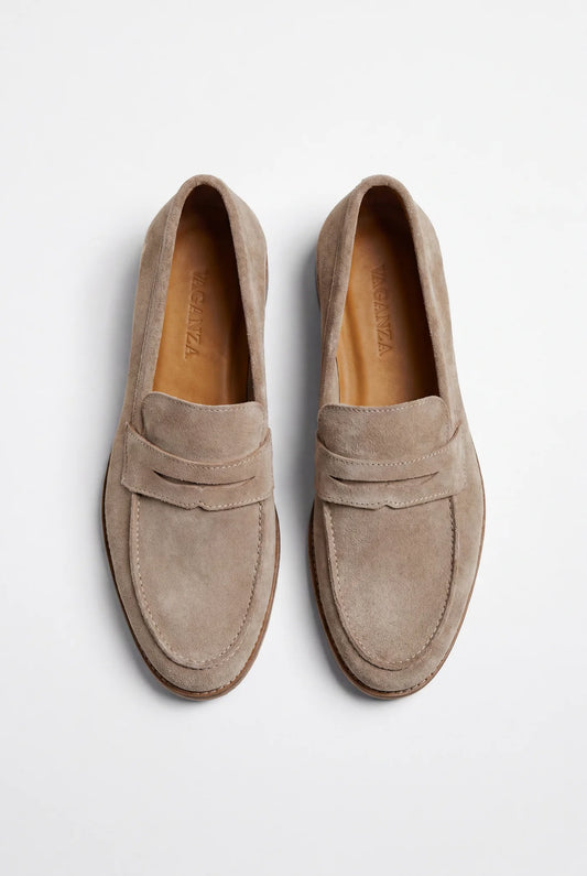 Suede Leather Loafers