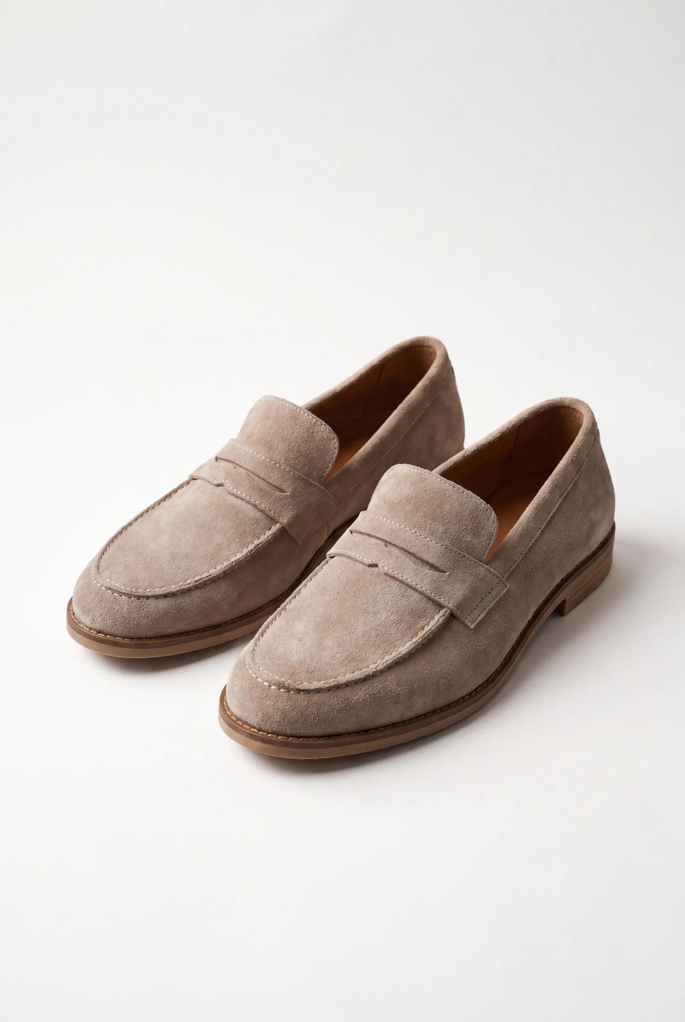 Suede Leather Loafers