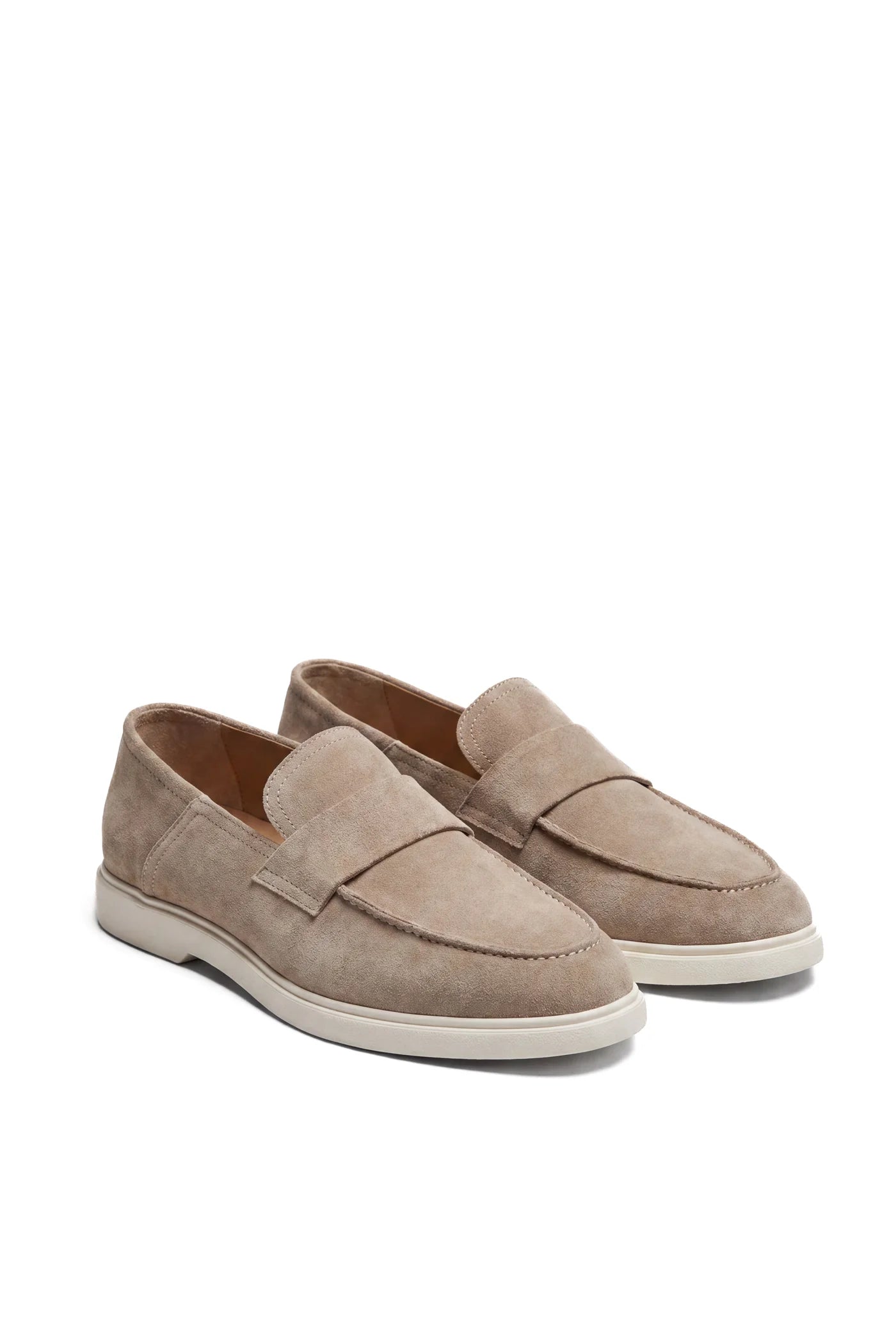 Suede Leather Loafers
