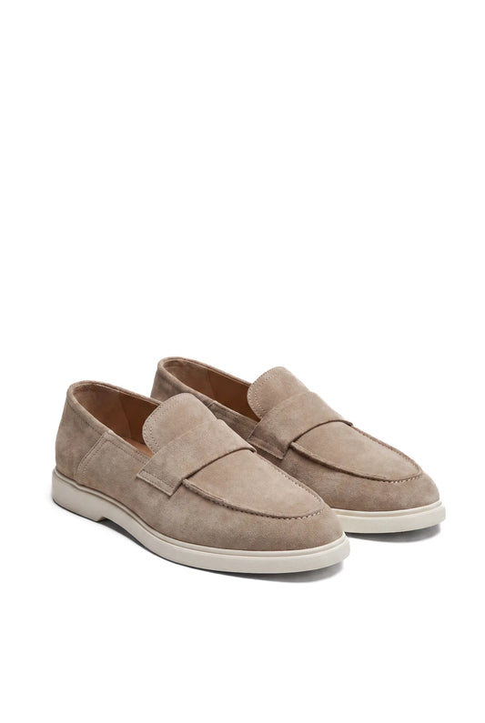 Suede Leather Loafers