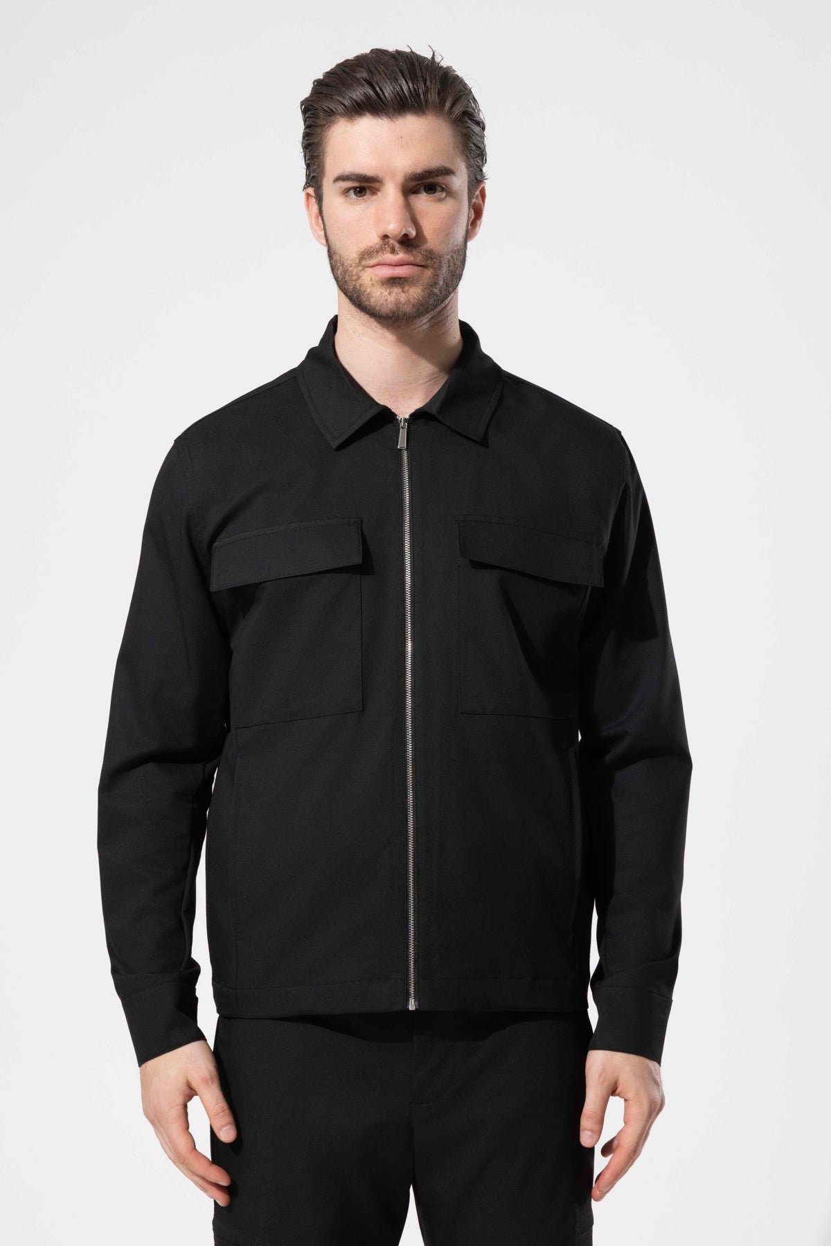 TWIN POCKET ZIP JACKET