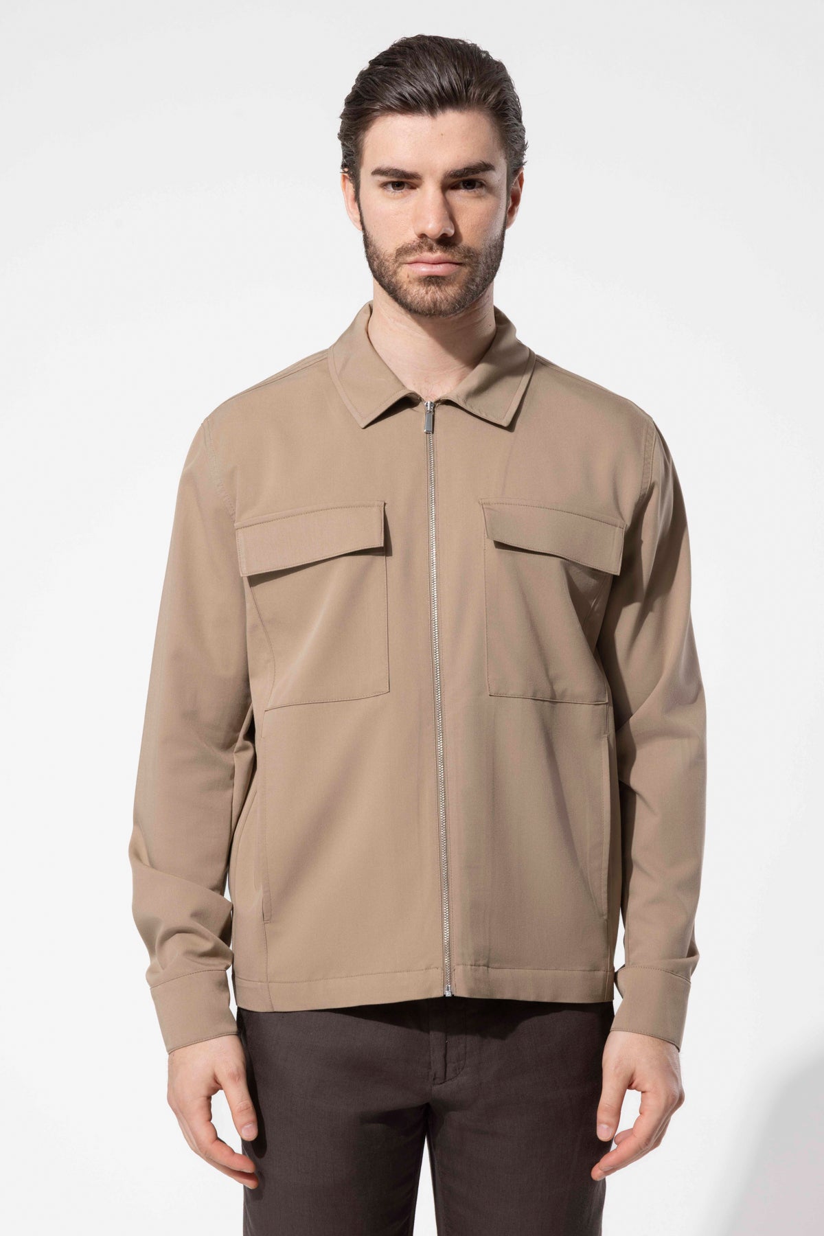 TWIN POCKET ZIP JACKET