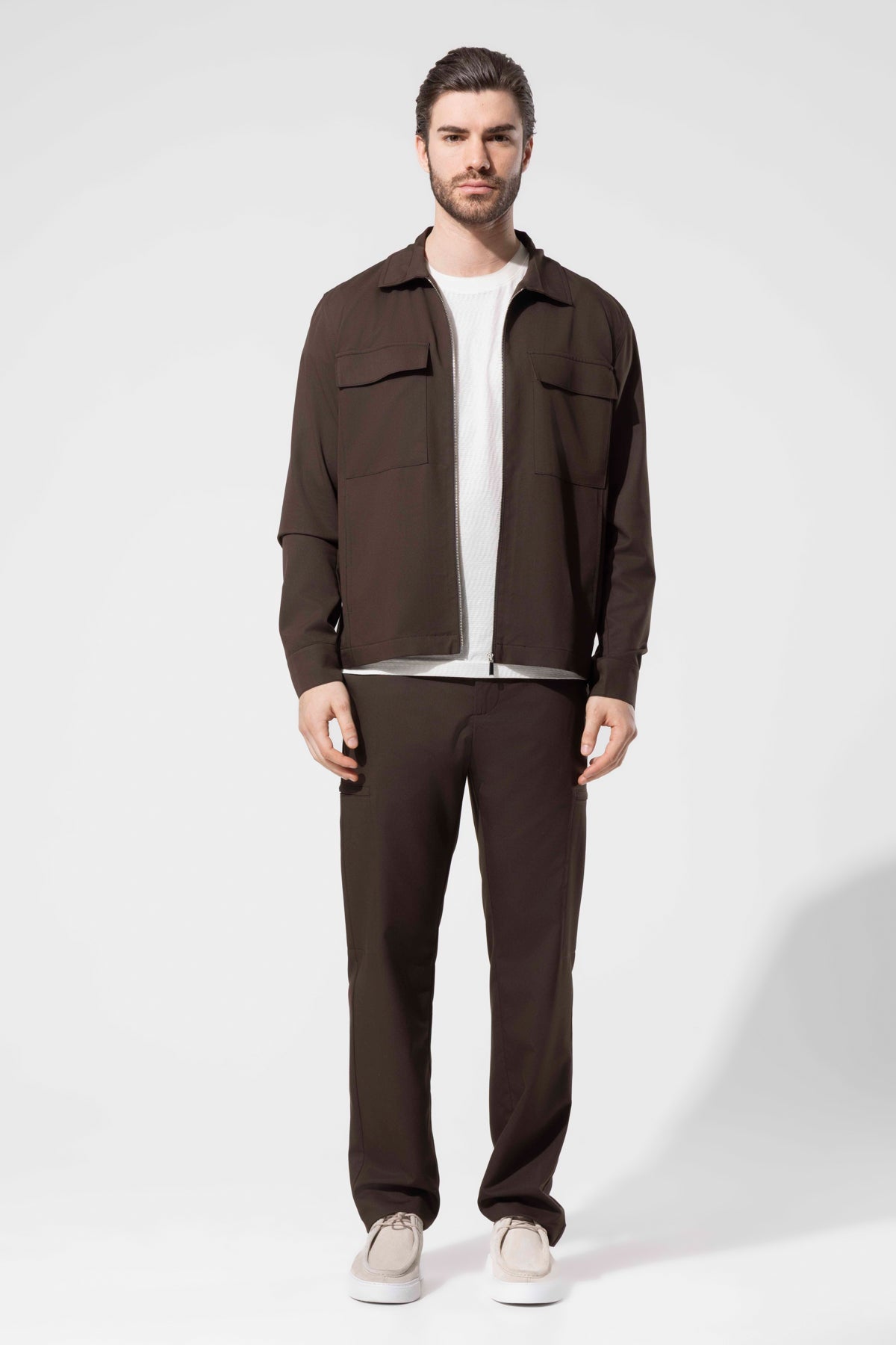 TWIN POCKET ZIP JACKET
