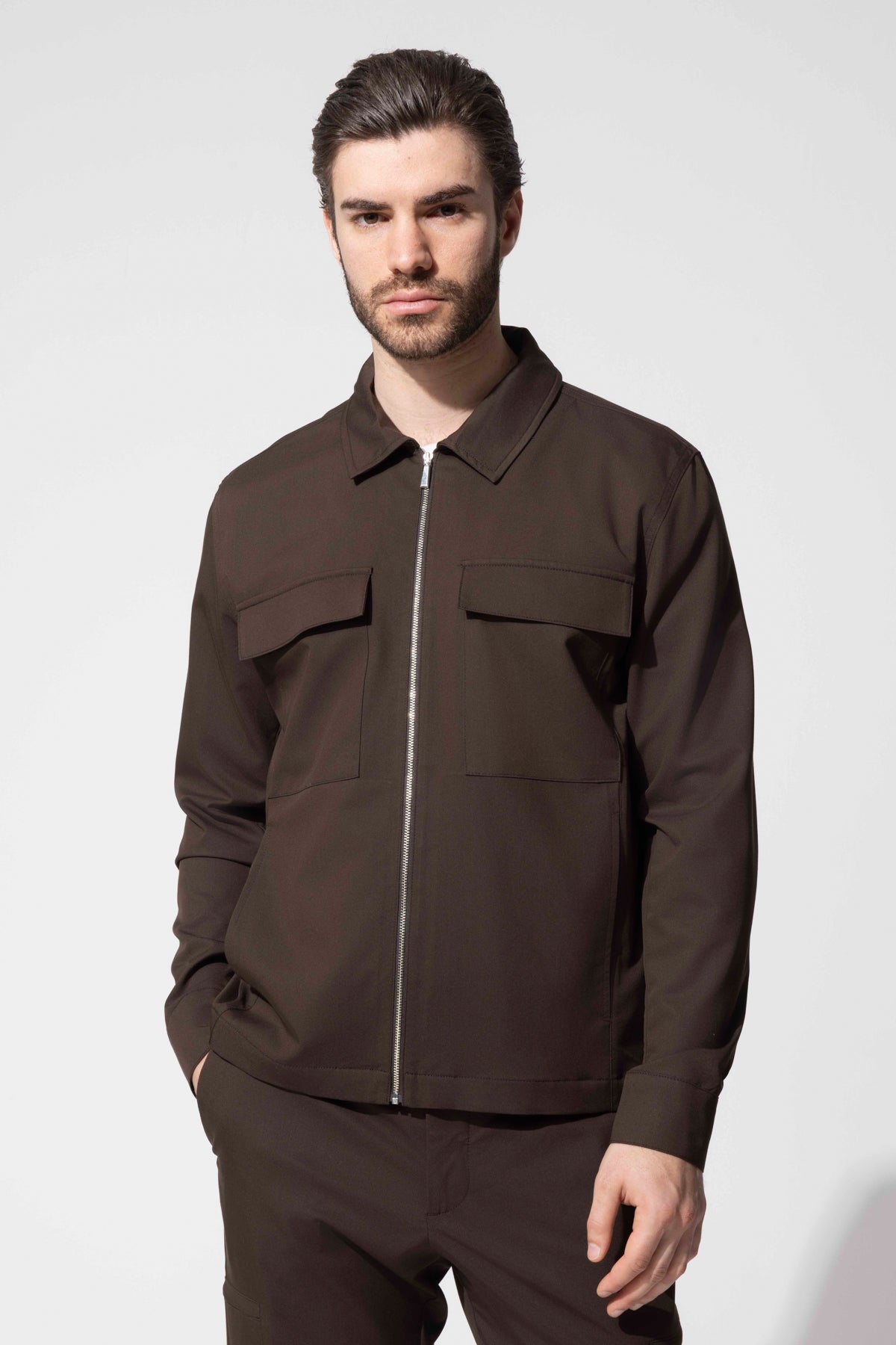 TWIN POCKET ZIP JACKET