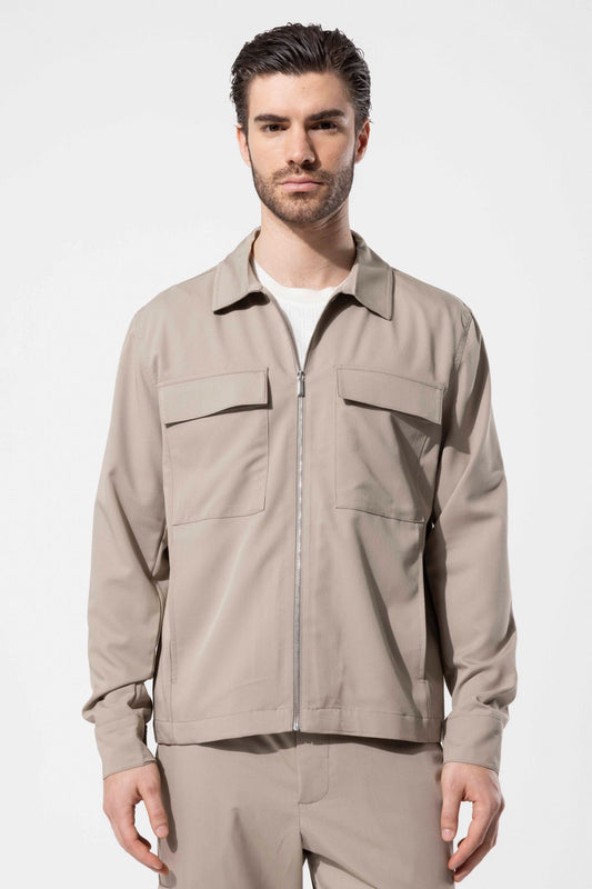 TWIN POCKET ZIP JACKET