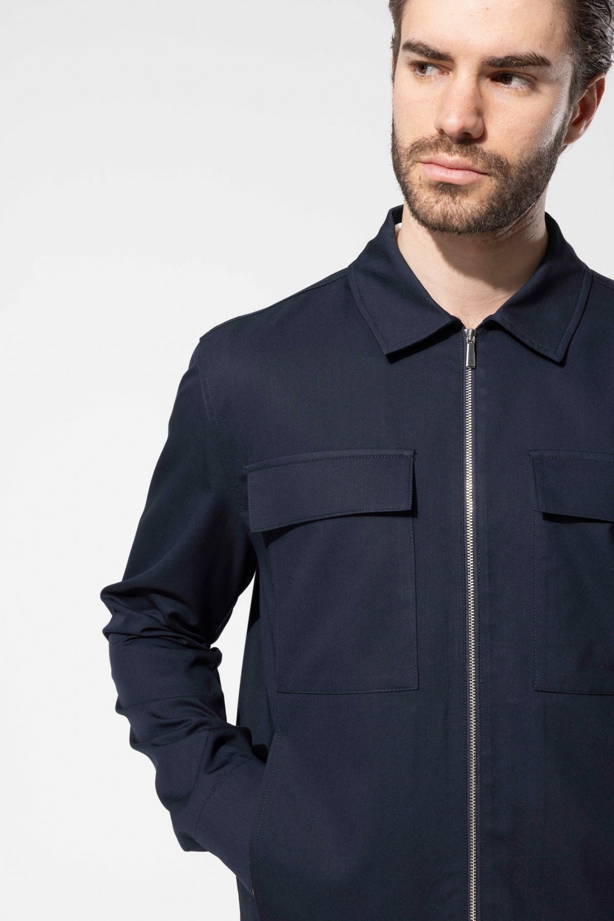 TWIN POCKET ZIP JACKET