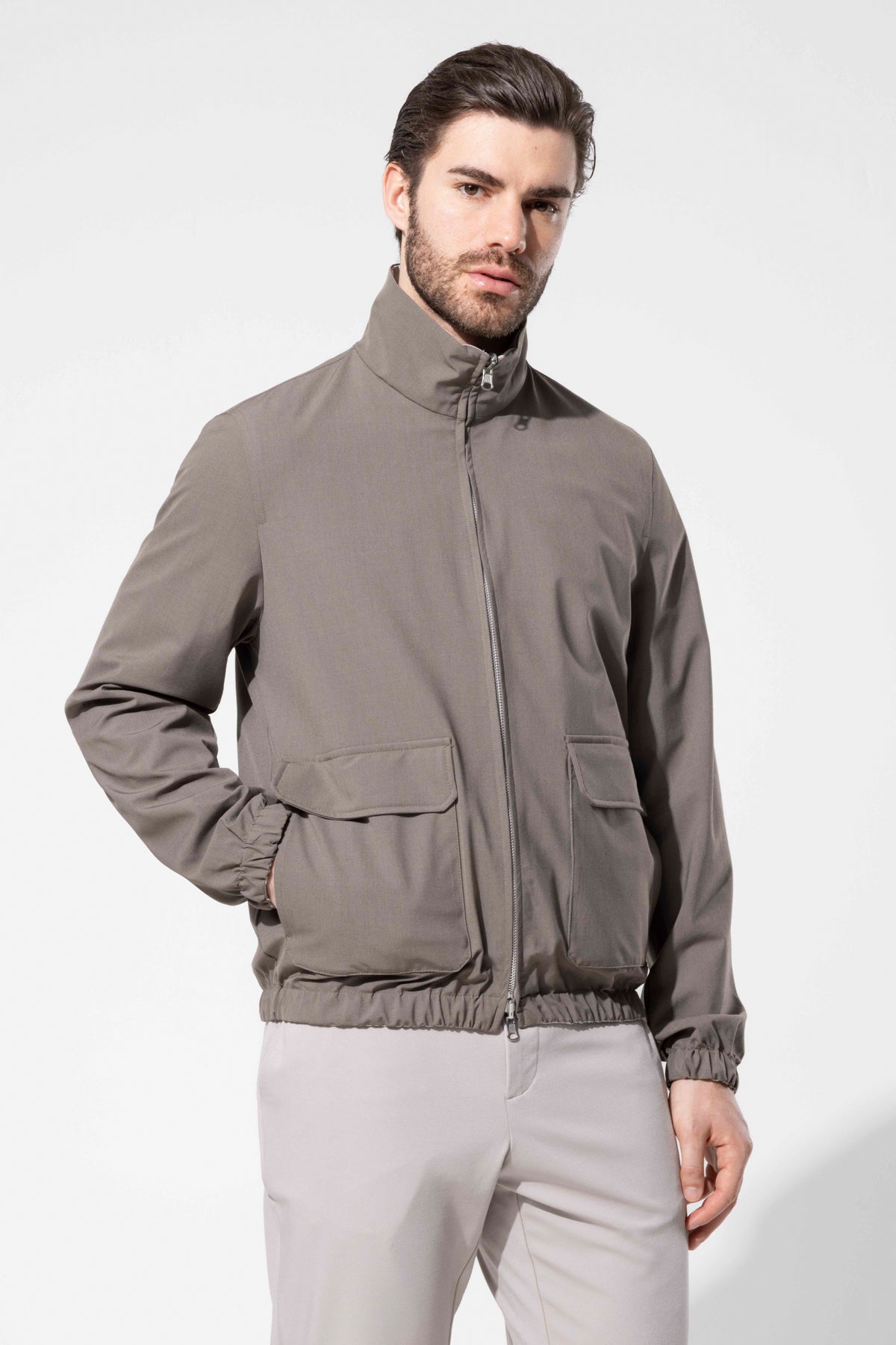 LEON ZIP-UP JACKET