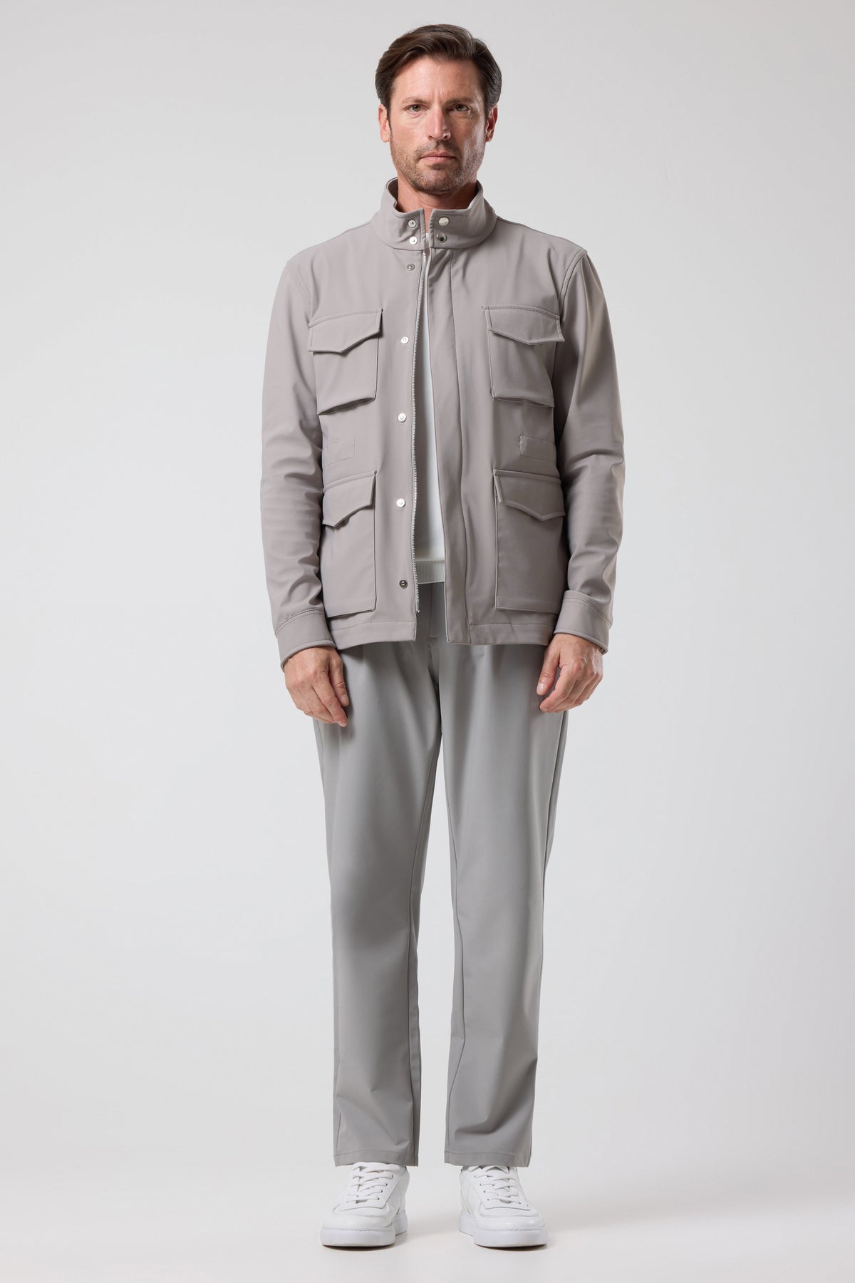 HIGH NECK JACKET