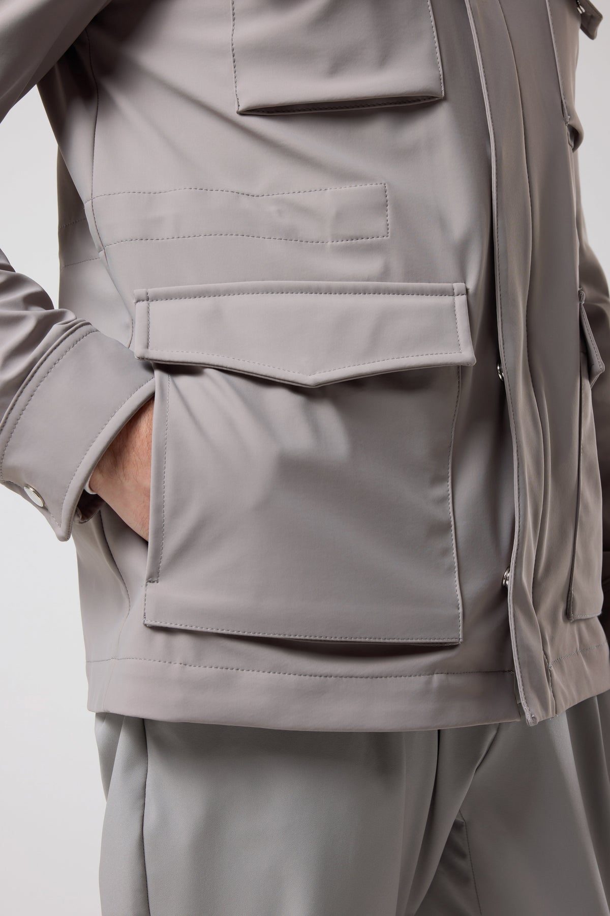 HIGH NECK JACKET