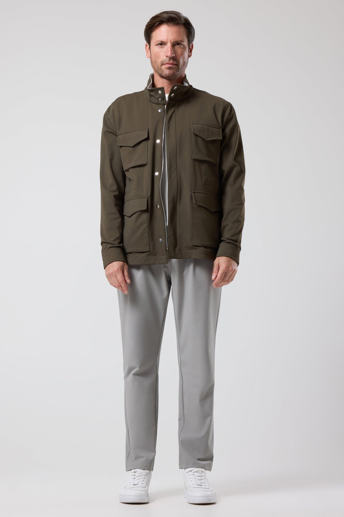 HIGH NECK JACKET