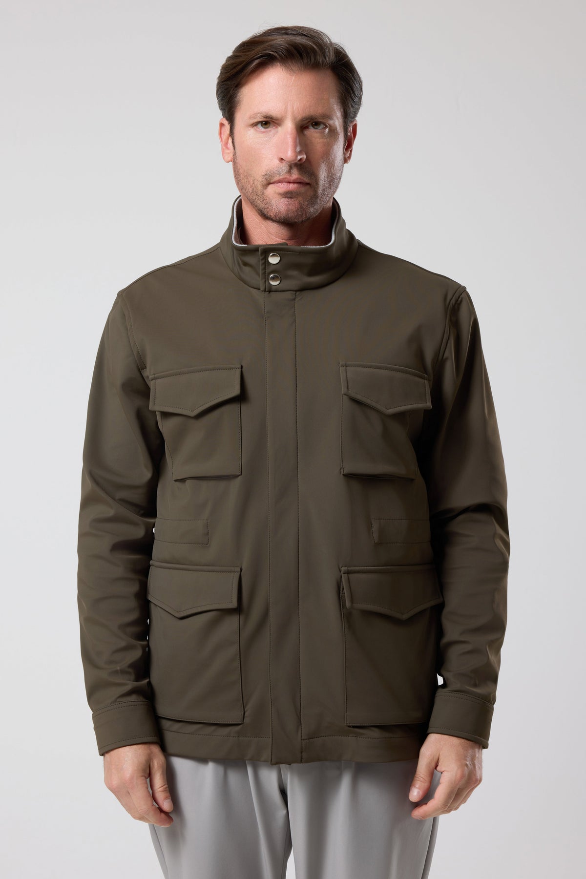 HIGH NECK JACKET