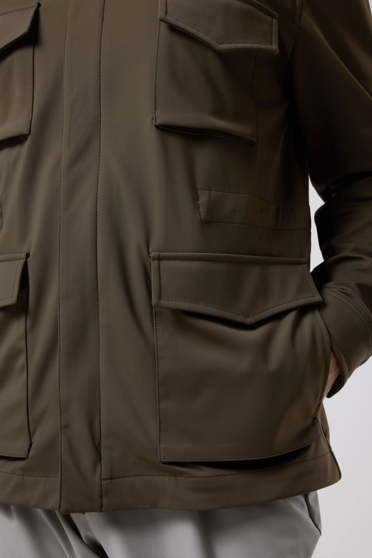 HIGH NECK JACKET