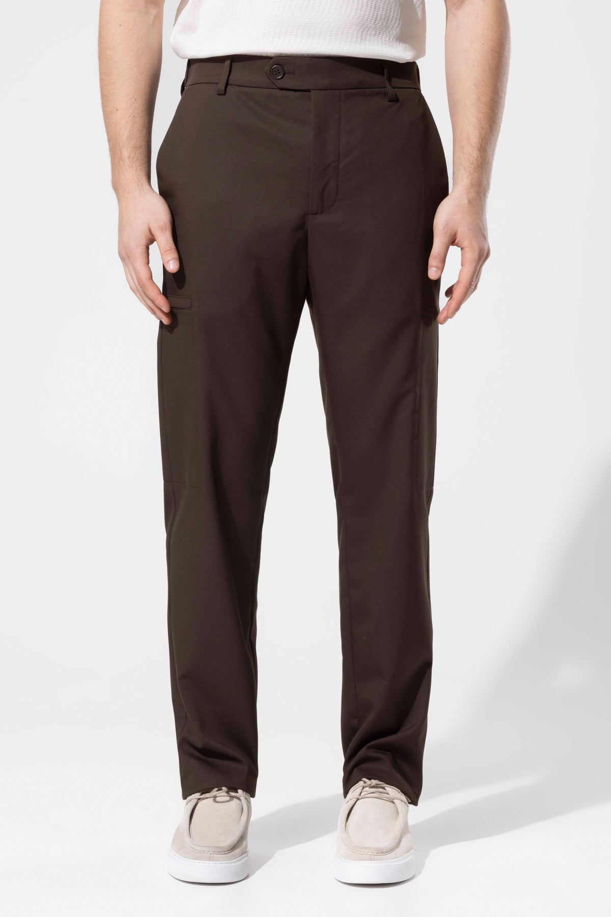 POCKET DETAIL TROUSERS