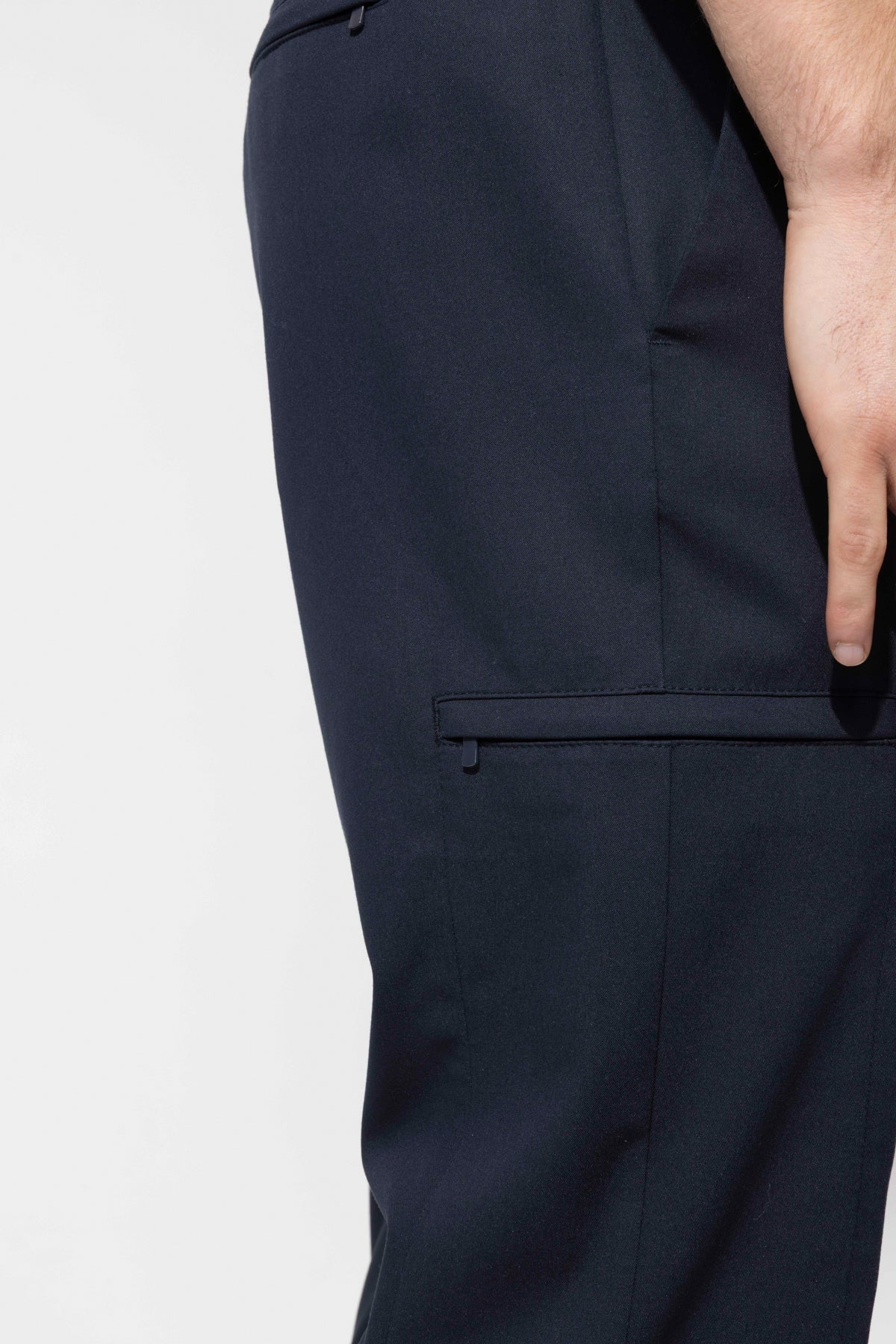 POCKET DETAIL TROUSERS