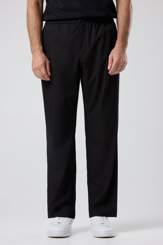 ELASTICATED WAIST TROUSERS