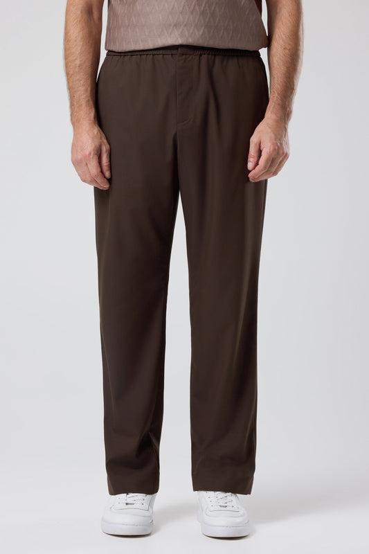 ELASTICATED WAIST TROUSERS