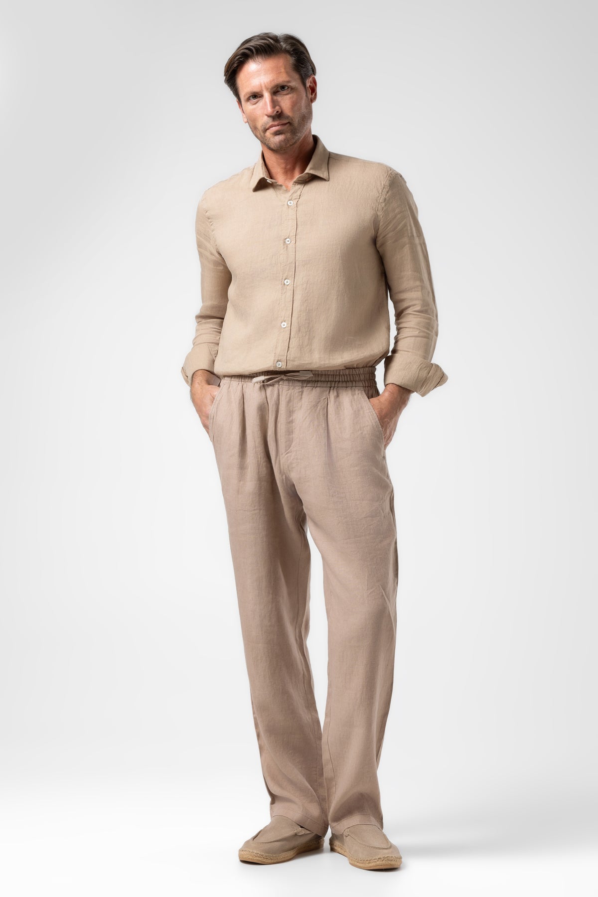 LINEN TROUSERS