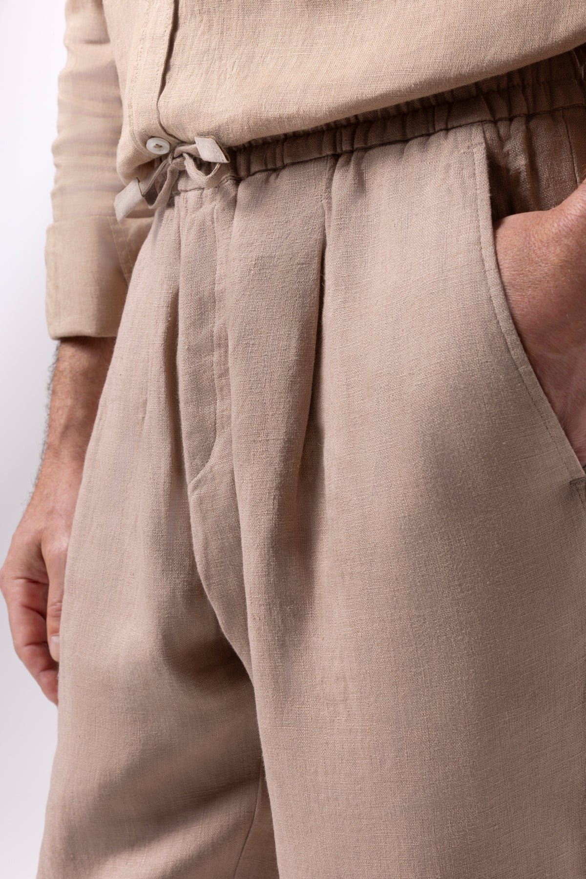 LINEN TROUSERS