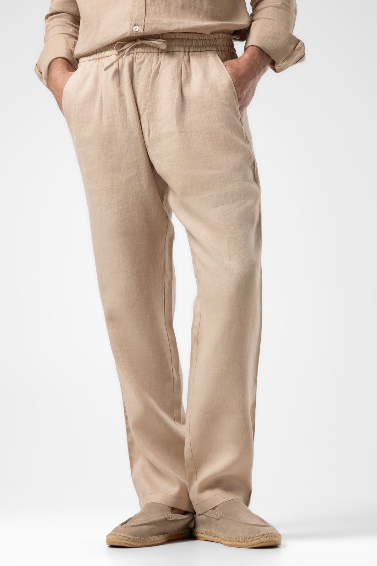 LINEN TROUSERS