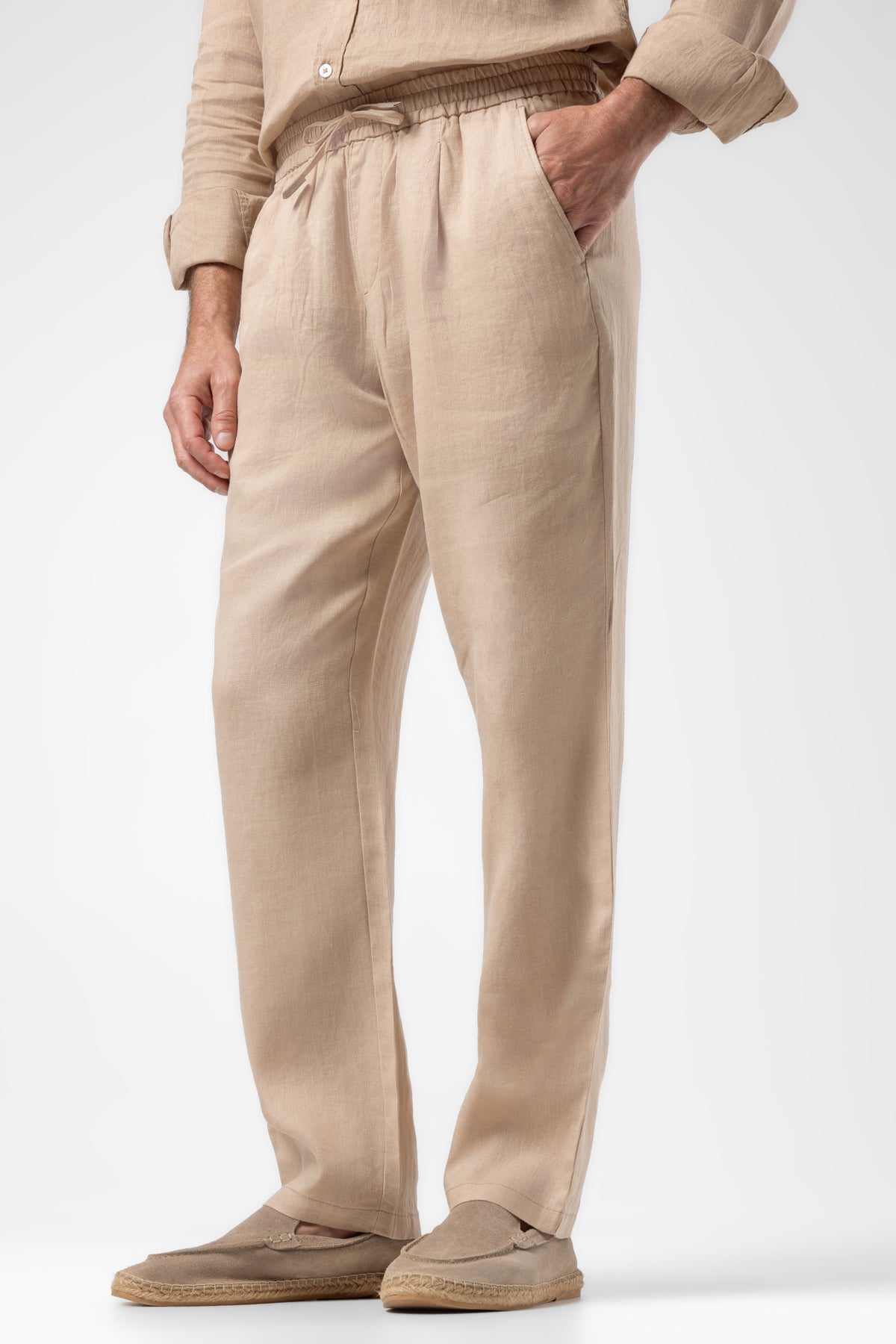 LINEN TROUSERS