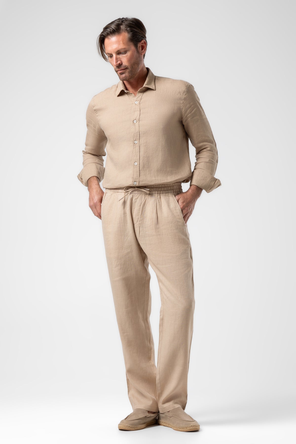 LINEN TROUSERS