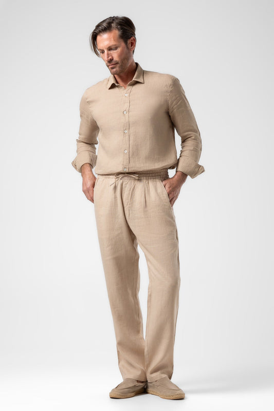 LINEN TROUSERS