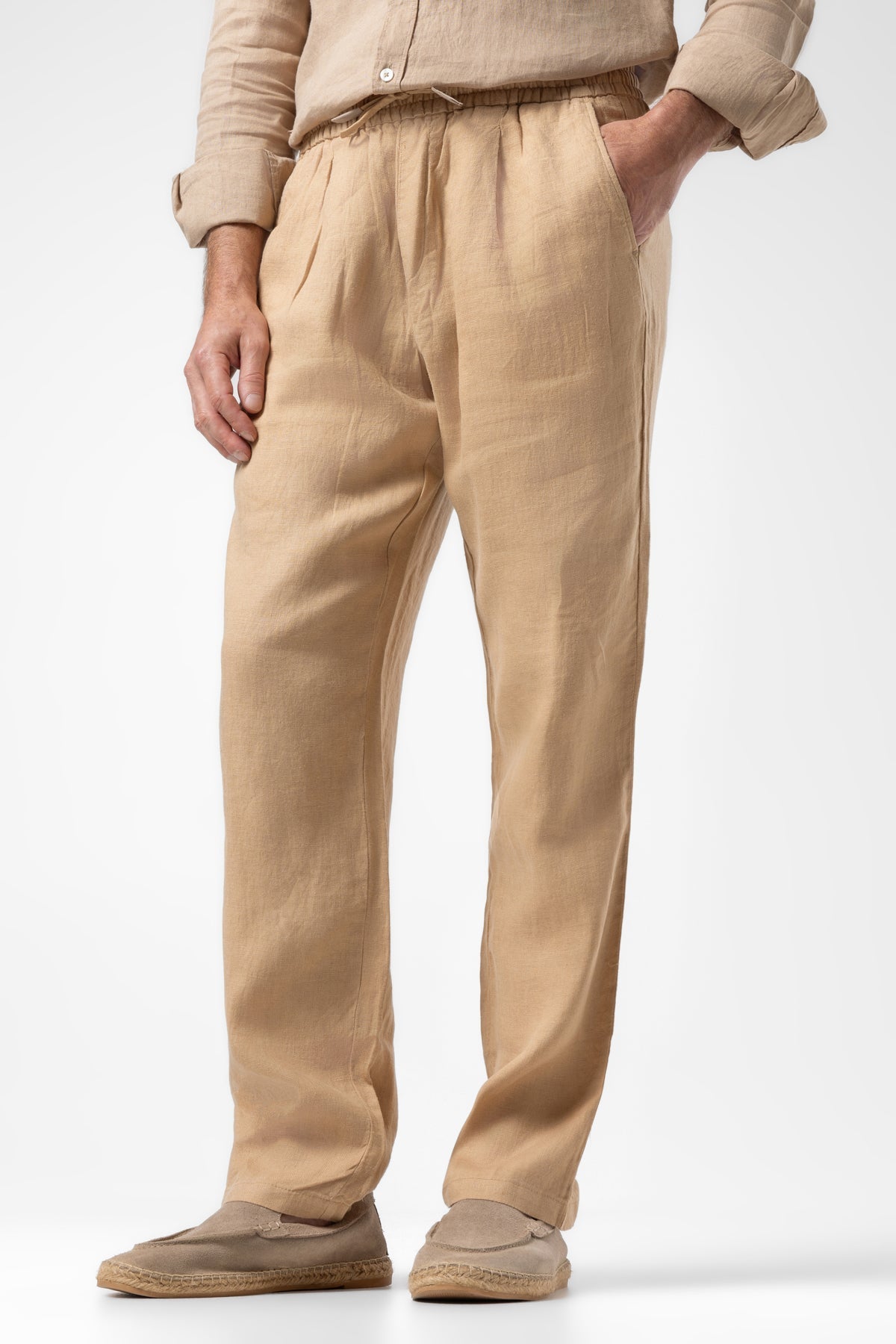 LINEN TROUSERS