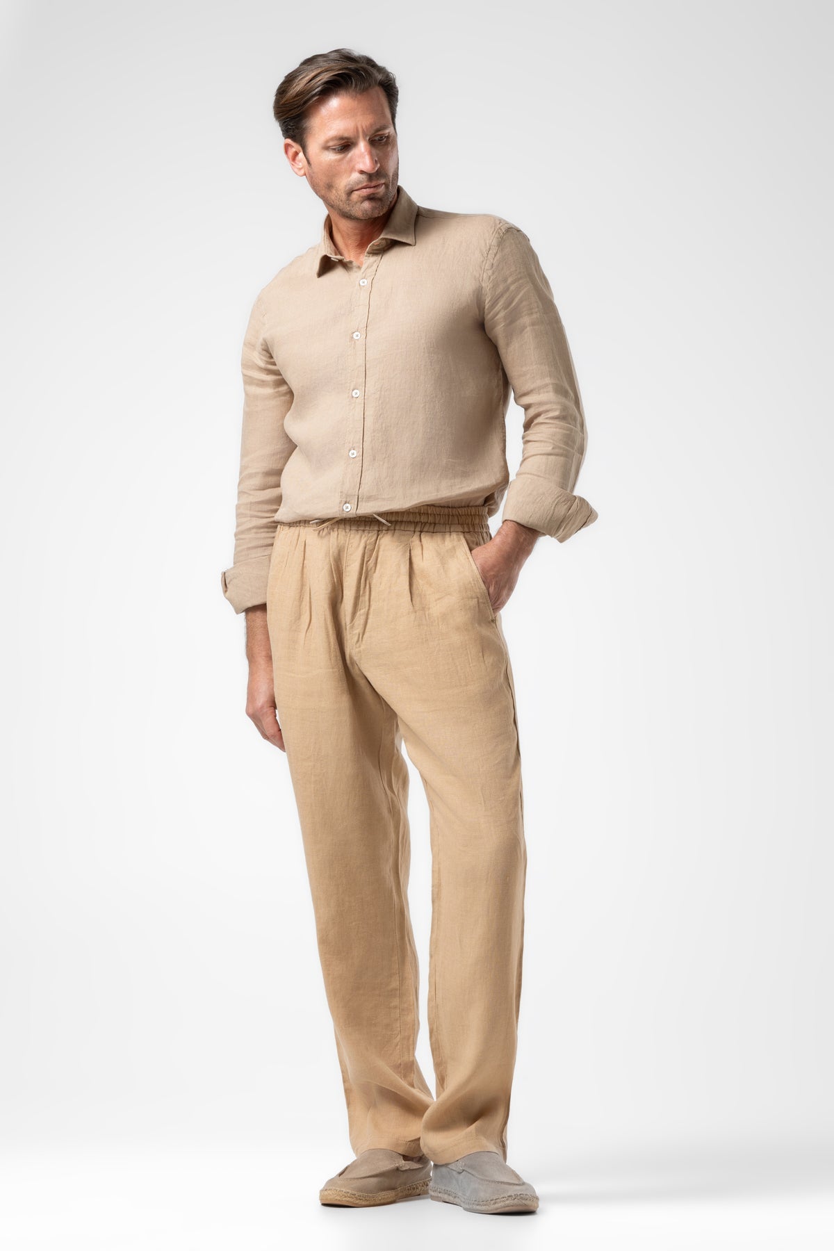 LINEN TROUSERS