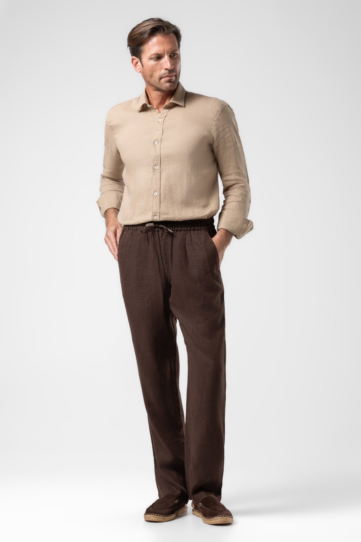 LINEN TROUSERS