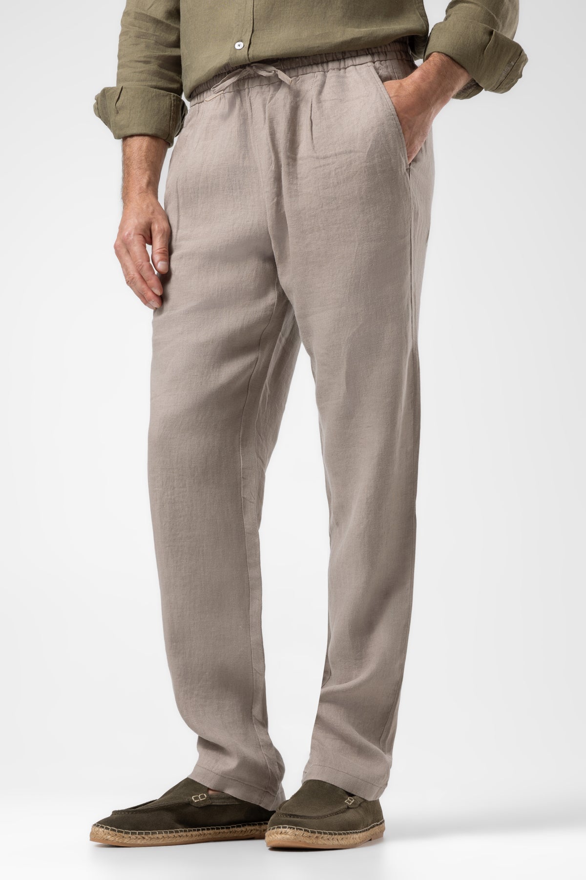 LINEN TROUSERS