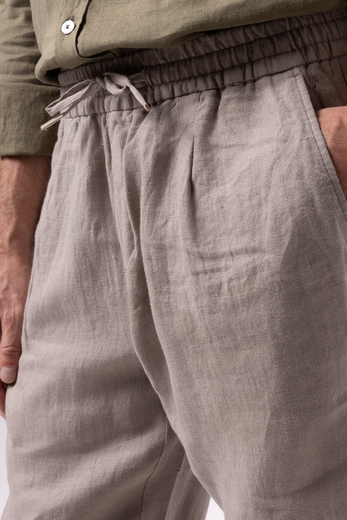 LINEN TROUSERS