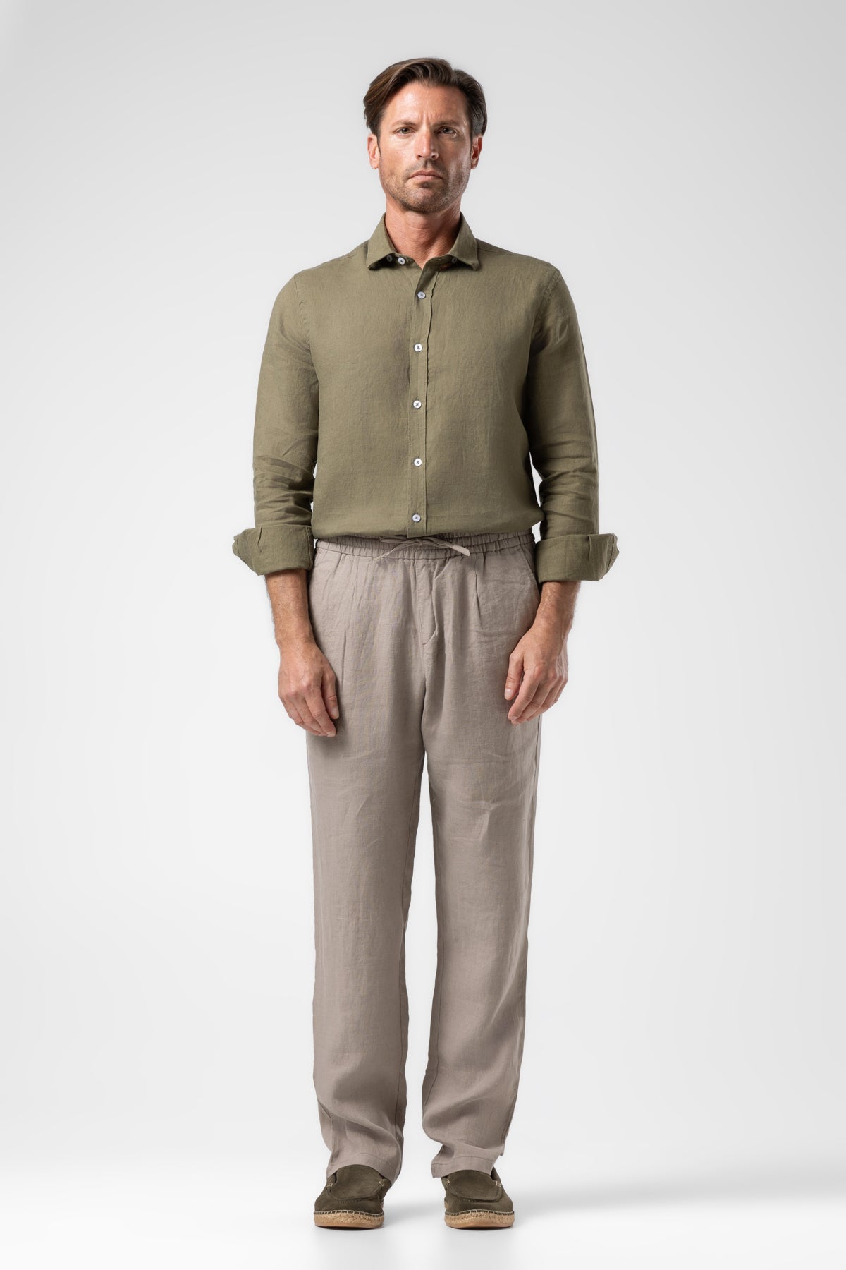 LINEN TROUSERS