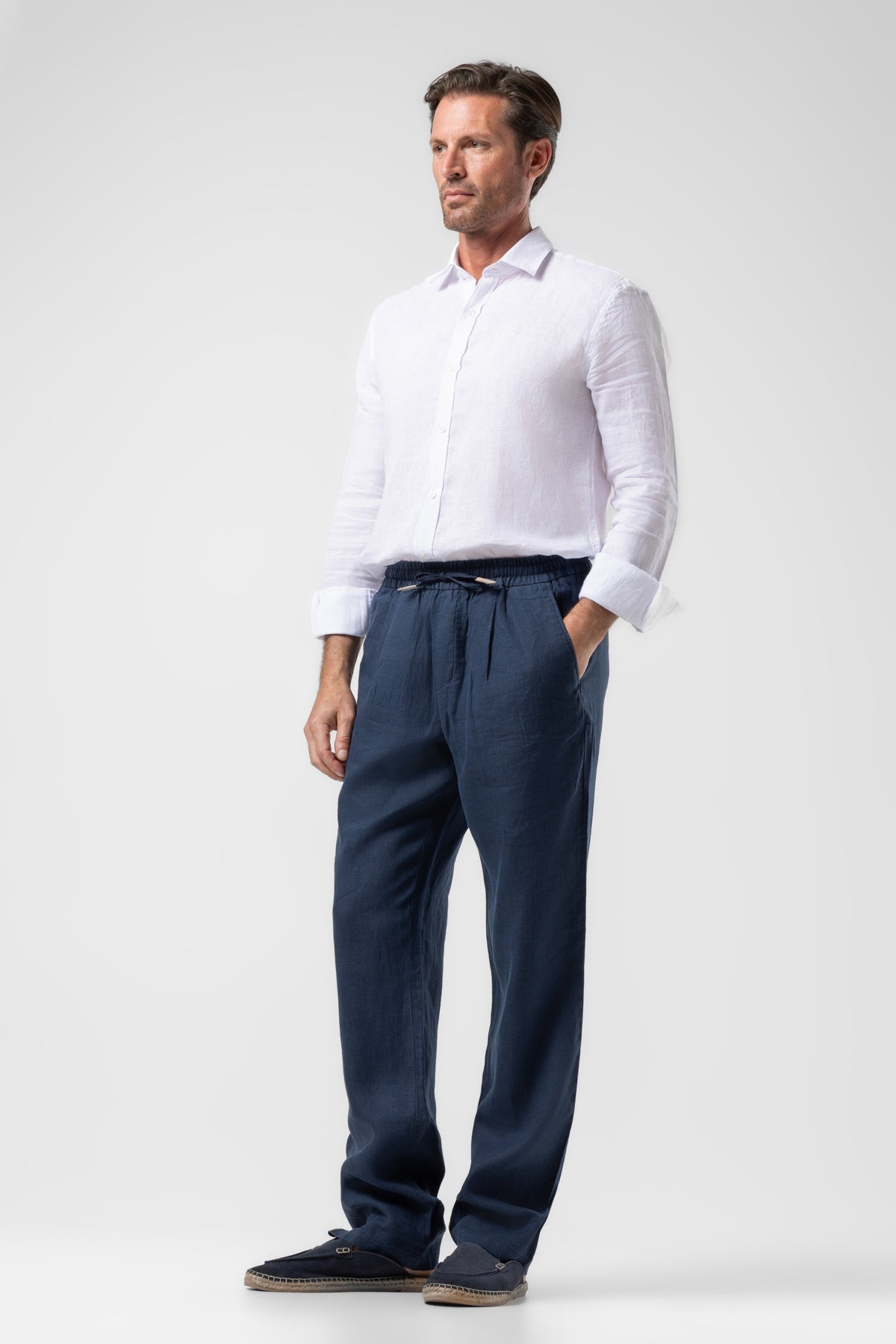 LINEN TROUSERS