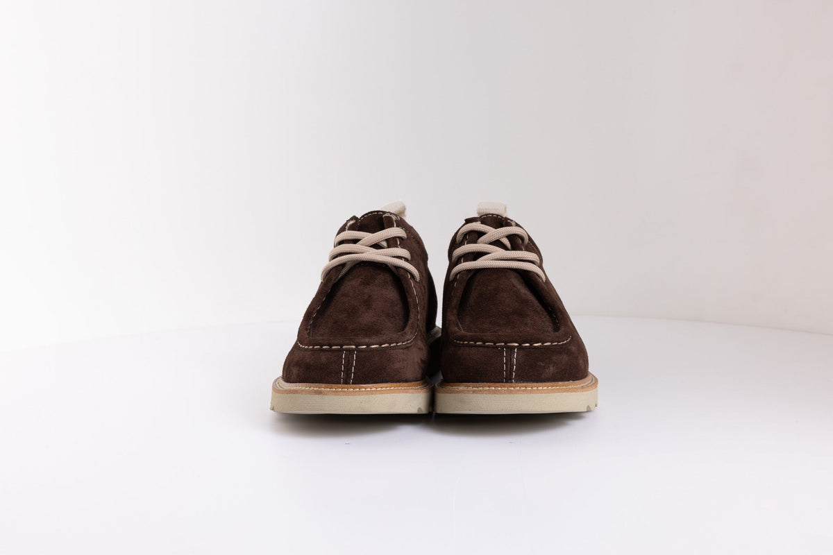 MOC STITCH LACE-UP SHOES