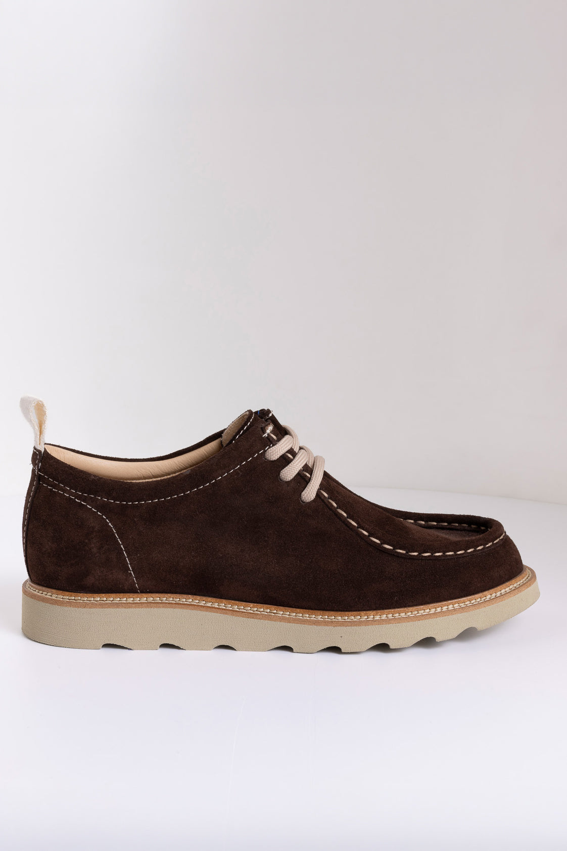 MOC STITCH LACE-UP SHOES