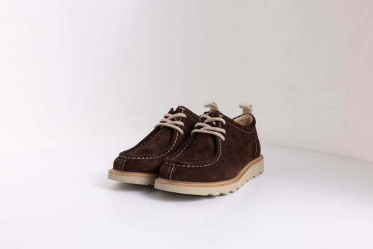 MOC STITCH LACE-UP SHOES