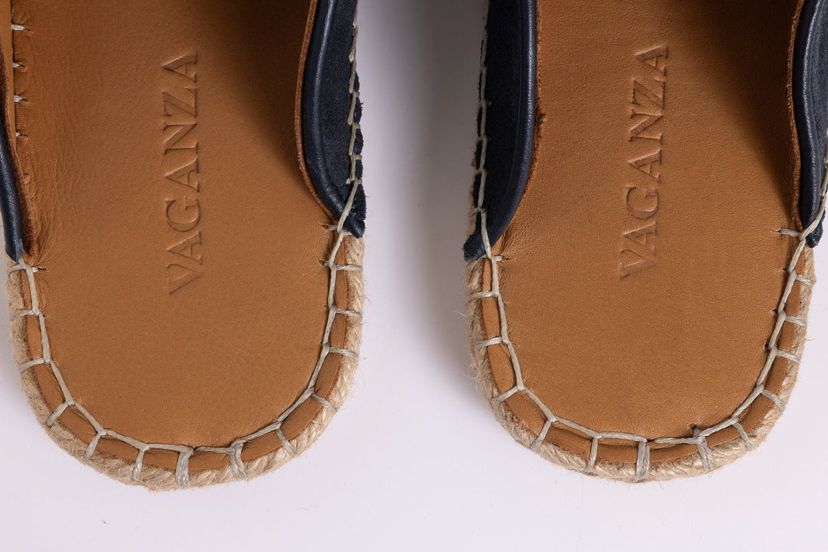 ESPADRILLE SOLE OPEN SLIDES