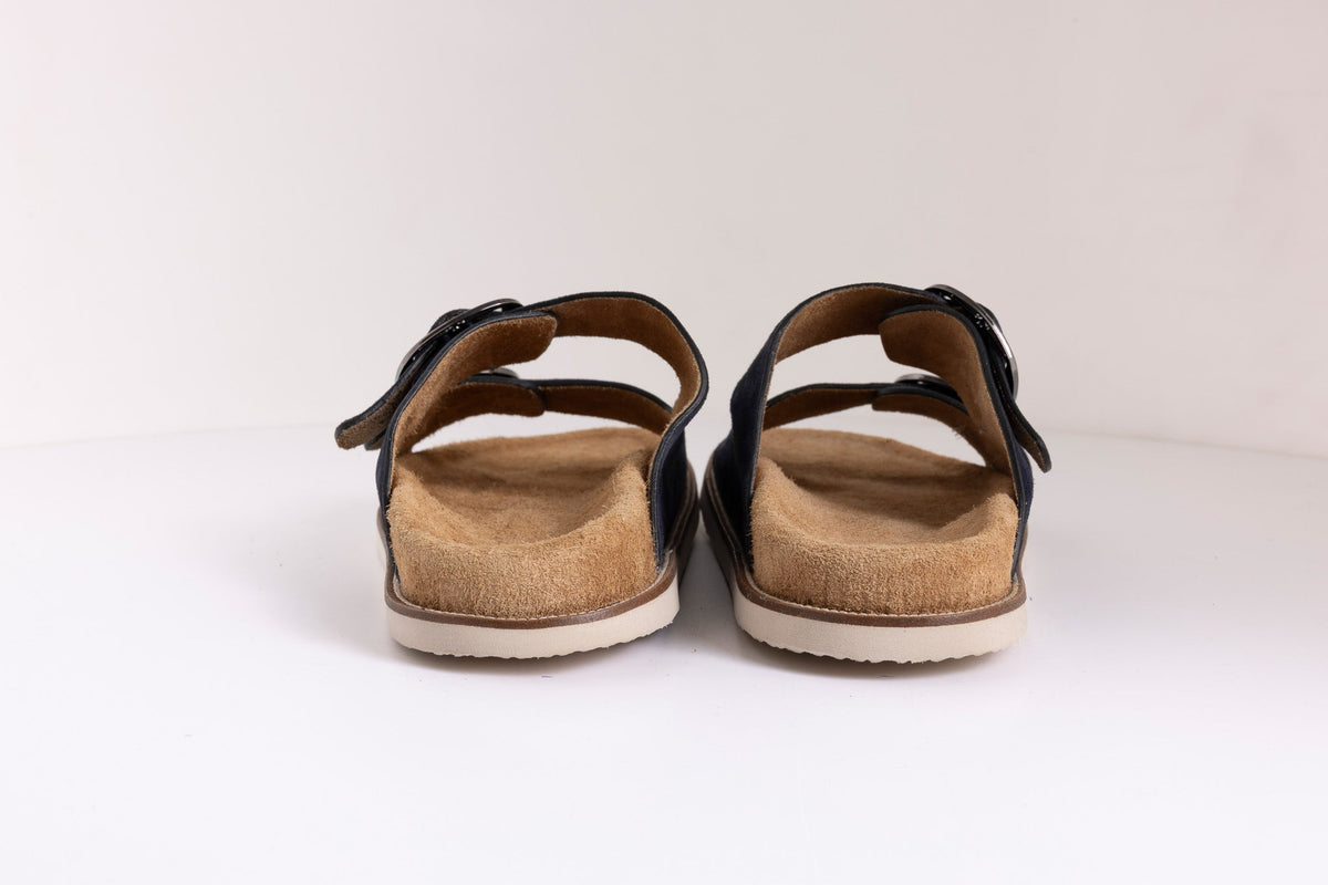 DOUBLE BUCKLE CASUAL SANDALS