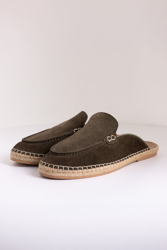 ESPADRILLE SOLE CASUAL SLIDES