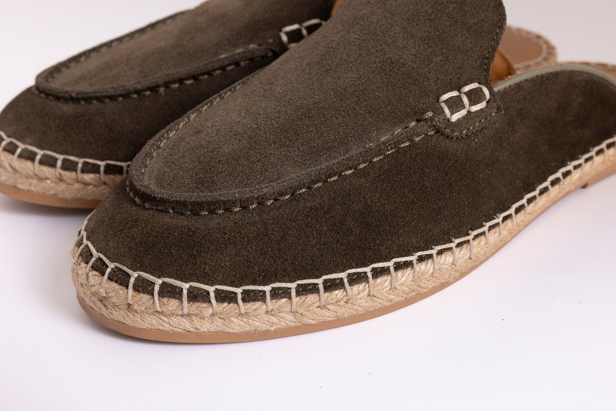 ESPADRILLE SOLE CASUAL SLIDES