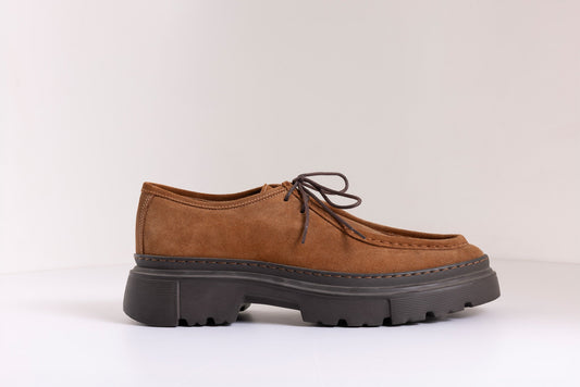 LUG SOLE DERBY SHOES